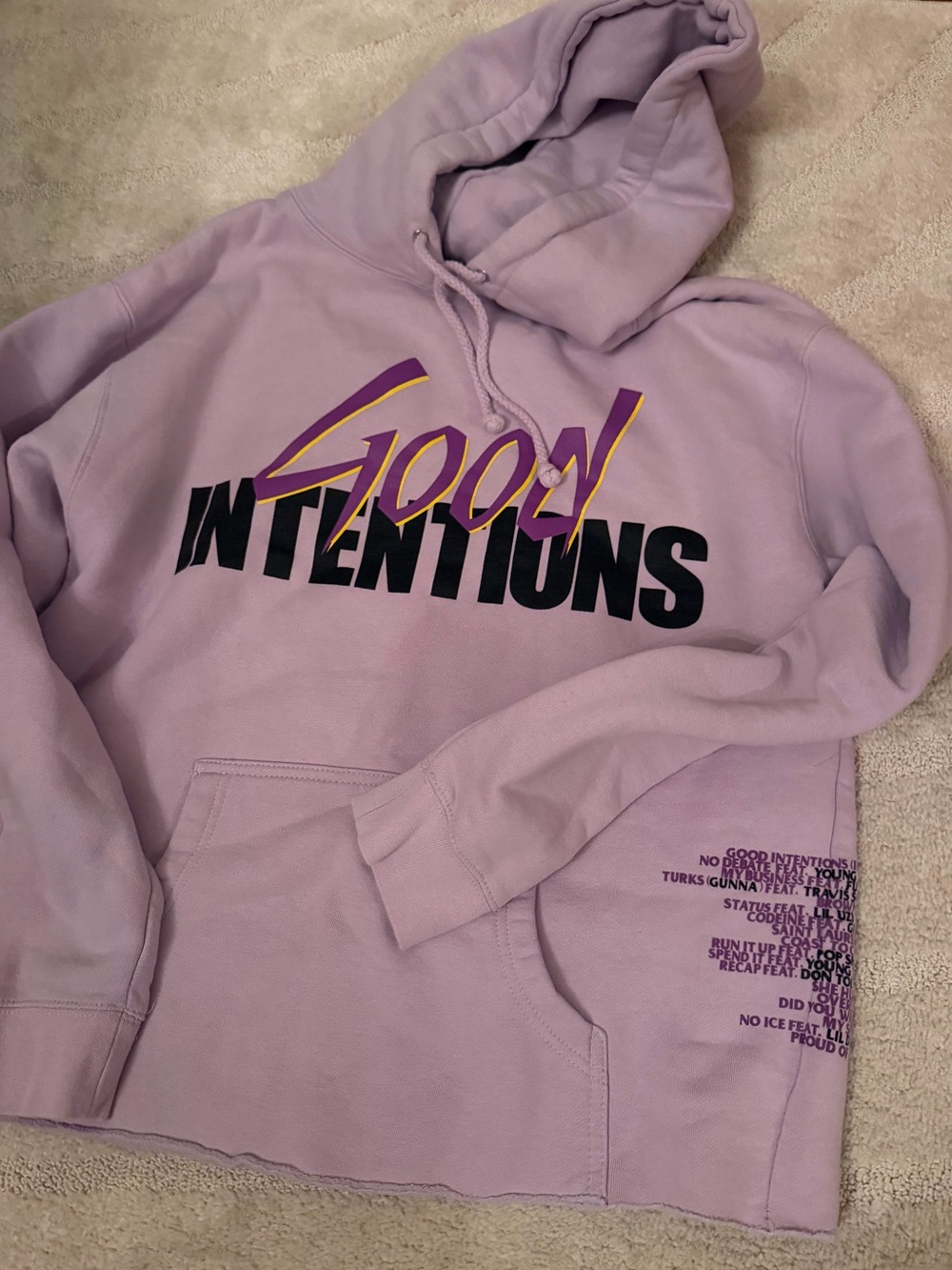 NAV good intentions hoodie